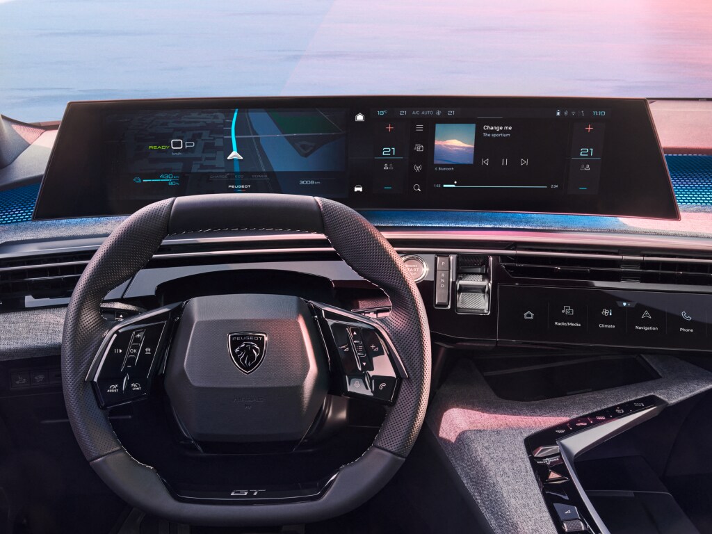 New PEUGEOT Panoramic i-Cockpit®