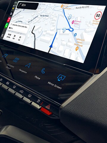Nouvelle PEUGEOT E-308 écran tactile